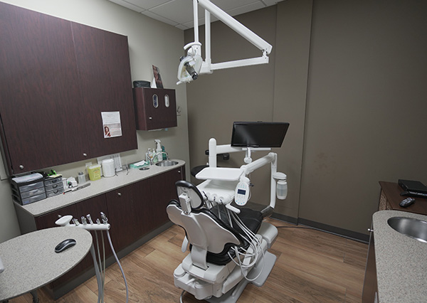 dental treatment area